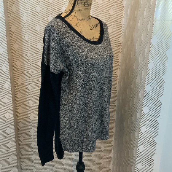 Madewell Chronicle Texture Colorblock Sweater Size Medium - Picture 7 of 9